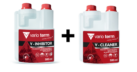 Vario Term set V-Cleaner 500ml + V-Inhibitor 500ml