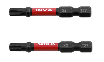Rázové bity Yato 1/4 "x50mm T27 2 kusy YT-78055