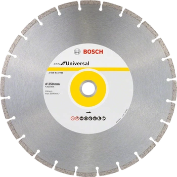 Diamantový řezací kotouč Bosch ECO pro Universal 350mm 2608615035