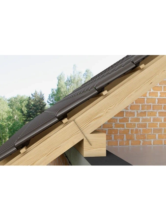 Stavební šroub Wkręt-Met WKCS 8x140 se zápustnou hlavou a torx hlavicí 50 kusů WKCS-B -08140