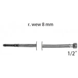 Hadička na baterie Tucai 600mm M10x1/2" 8mm
