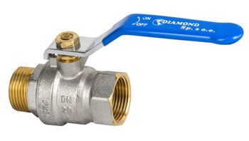 Kulový kohout Diamond Spanish 1" se sytičem WZ ART.3061-25.JZ