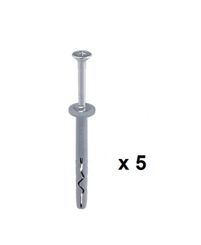Screw-Met zátka pro rychlou instalaci s límcem SMK 6x40mm 5ks SMK-06040