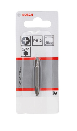 Dvojitý šroubovací bit Bosch PH2 2607001740