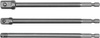 Sada šestihranných adaptérů Yato pro 1/4" 3/8" 1/2" nástrčné hlavice YT-04628