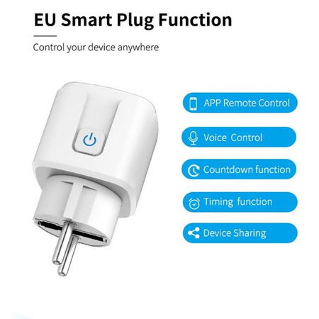 TTNergy Smart Plug Socket WiFi MT1000