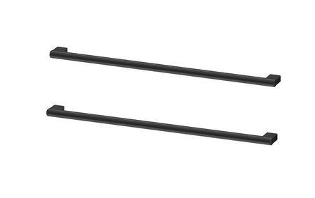 Nábytková klika Larga černá, 2 kusy S599-0141