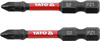 Rázové bity Yato PZ1 1/4" x 50 mm 2 kusy YT-78043