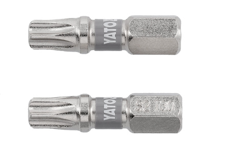 Bity Yato 1/4 "x25mm T30 Ni 2 kusy YT-78015