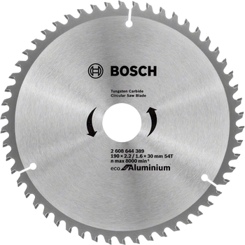 Bosch pilový kotouč Eco na hliník 190x30mm 2608644389