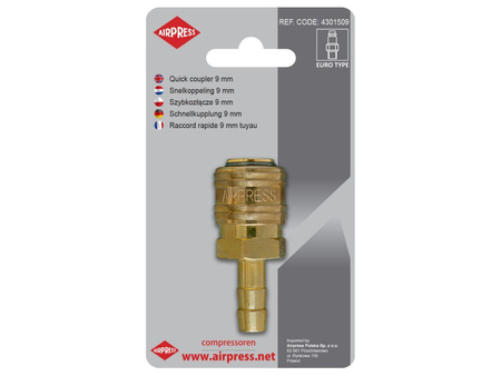 Airpress rychlospojka pro 9mm Euro hadici 4301509