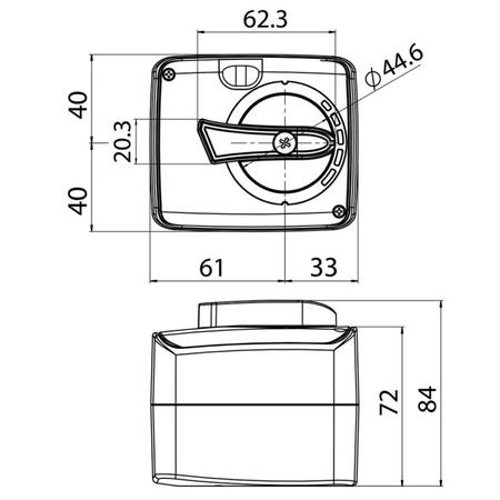 Diamond Ergonomic ART.21 ovladač regulačního ventilu