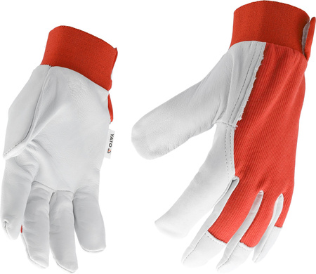 Kožené pracovní rukavice Yato velikost 10 YT-74642