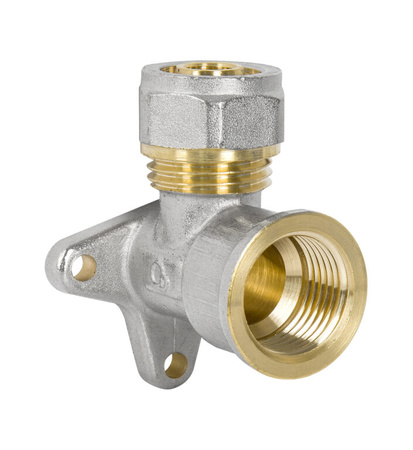 Diamantové nástěnné koleno PEX-AL-PEX vnitřní závit 16x1/2" FTN-010.1/2x16.KOL-Ł