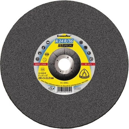 Klingspor řezný kotouč Kronenflex A 24 R/36 Special 115x2,5x22,23mm 60534