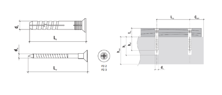 Šroubovací hmoždinka pro rychlou instalaci SM Nylon 8x60mm 100 kusů SM-08060