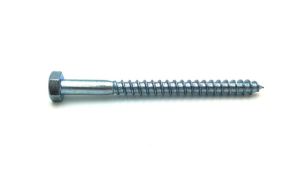 Vrut do dřeva se šestihrannou hlavou, pozinkovaný DIN 571 8x80mm