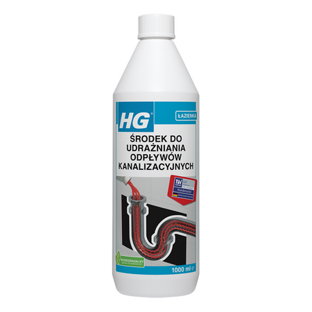 HG kapalina pro odblokování odpadních vpustí 1l