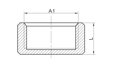 Diamantová zátka GW 3/4" mosaz K-300.ZAŚ.20.Y.