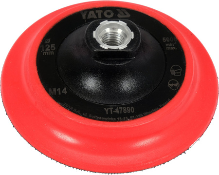 Upínací přípravek Yato 125 mm se suchým zipem M14 YT-47890