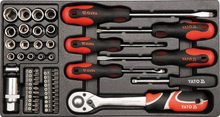 80dílný kufřík na nářadí Yato YT-38951
