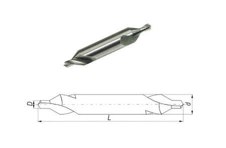 Fenes HSS středový vrták DIN 333-EL 2,5x125mm 0641-271-200-090