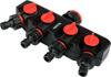 Rozdělovač Yato se 4 výstupy 3/4"-1" YT-89103