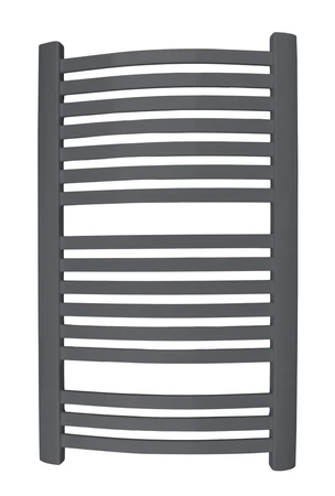 Diamantový plochý obloukový koupelnový radiátor GR2 1150x570mm antracit GR2-20/50.ANTR.