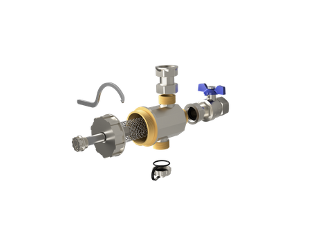 Diamantový magnetický filtr 3/4" separátor nečistot ART.16-20