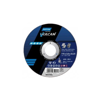 Norton řezací kotouč Vulcan Stal 42 115x3,2x22,20 66252925494