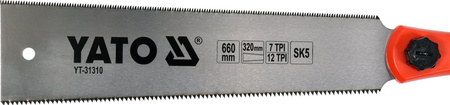 Japonská oboustranná pila Yato 320mm YT-31310
