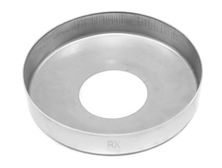 Maskovací rozeta 90x42,4mm AISI 304 leštěná