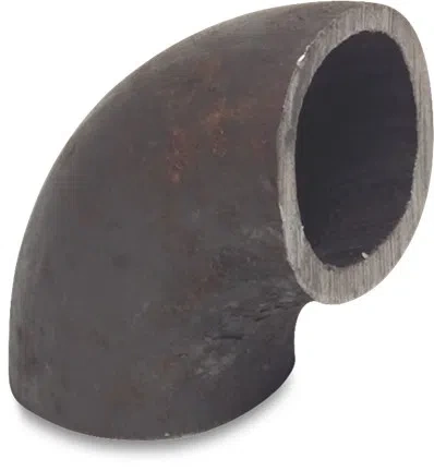 Svařované koleno 90 stupňů 26,9x2,3mm černá ocel