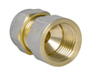 Diamantový konektor ZŁ-DZ PEX-AL-PEX vnitřní závit 32x1" mosaz FTN-002.1x32.ZŁ-DZ