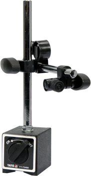 Magnetický stativ s číselníkem Yato YT-72460