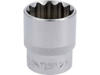 Yato 12úhelníková zásuvka 1/2" 27mm YT-1289