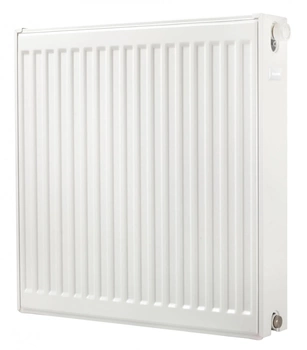 Diamantový ocelový radiátor V22 panel 600x600mm se spodním přívodem V-22-600x0600