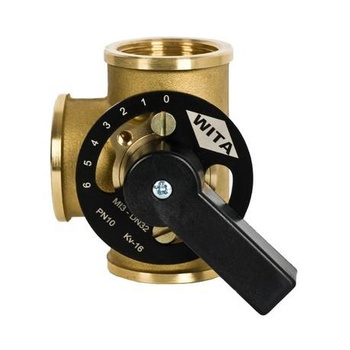 HEL-WITA 3cestný směšovací ventil MINIMIX MI 3x5/4" 7030