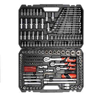 Sada nástrojů Yato 1/2" 3/8" 1/4" 216 dílů YT-38841