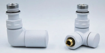 Vario Term sada regulačních a uzavíracích ventilů VISION, levá, bílá VIR06L