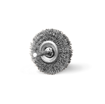 Kotoučový kartáč Szczotpol 80mm se stopkou z ocelového drátu A20.30