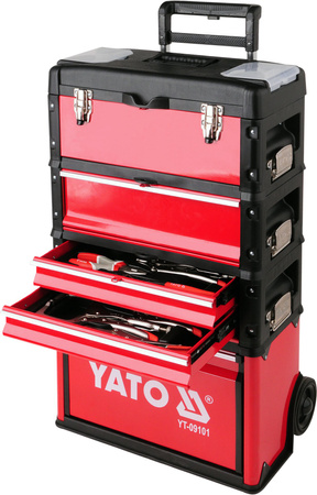 Třídílný vozík na nářadí Yato YT-09101