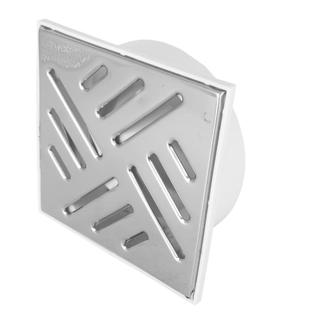 DES rošt kanalizační fi 50 15x15 spodní kovový bílý 01.016.005