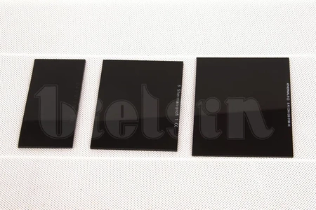 Bielsin černé ochranné sklo 50x100mm DIN10 354/AI