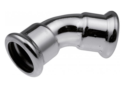 Koleno vsuvky KAN-therm Ocel 45 stupňů 15x15mm 2K 1509068006