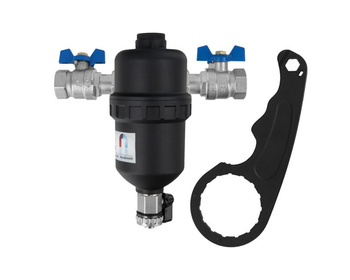 Sada magnetických filtrů Diamond 1" s odlučovačem nečistot ART.16T-25