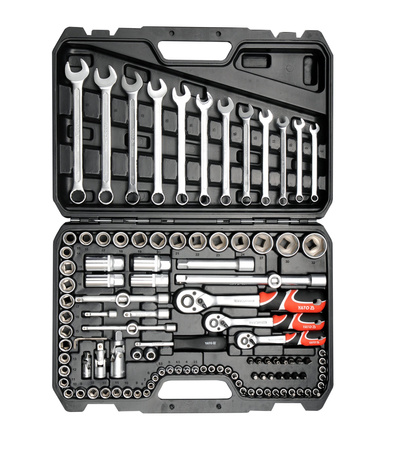 Yato 111dílná sada nářadí 1/4" 3/8" 1/2" YT-38831