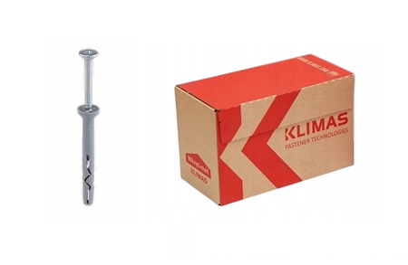 Screw-Met zátka pro rychlou instalaci SM Nylon 6x40mm 200 kusů SM-06040