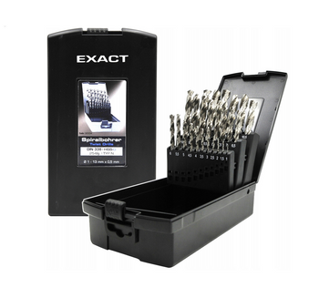 Přesná sada vrtáků do kovu HSS-G DIN 338 typ N 25 kusů 73162