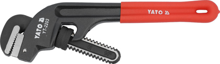 Klíč na trubky Yato 450 mm s PVC rukojetí YT-2204